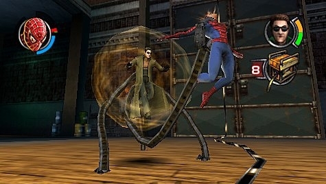 Spider-Man 2 (PSP) used PSP playstation portable play Games Ps3