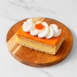 Tompouce per stuk (met slagroom)