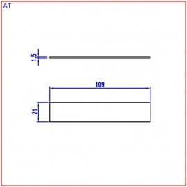 Reclameplaatjes Set NEE-JA / NEE-NEE / Zwart 109x21 mm (webart153)