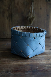 Spaandermand, lichtblauw, antiek