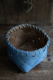 Spaandermand, lichtblauw, antiek