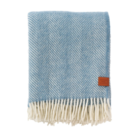 Wollen plaid Herringbone | gerecyclede wol | Klippan