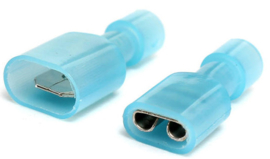 5x kabelschoen Connector M/V Blauw 1.5-2.5mm²