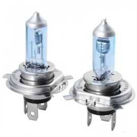 2x H4 extra zware 90/100W Xenon look auto lamp. ARTnr: BD69