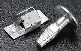 5x Paneel clip metaal T.B.V: Peugeot. ARTnr: SKU095566