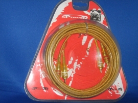 RCA signaal kabel met dubbele afscherming 5M. ARTnr: XP2206
