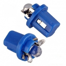 3x B8.5d 1 Blauwe LED auto lamp. ARTnr: CZ54