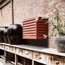 Evolar Evo-cover omkasting Small steenrood aluminium gepoedercoat 700 x 1000 x 500 mm