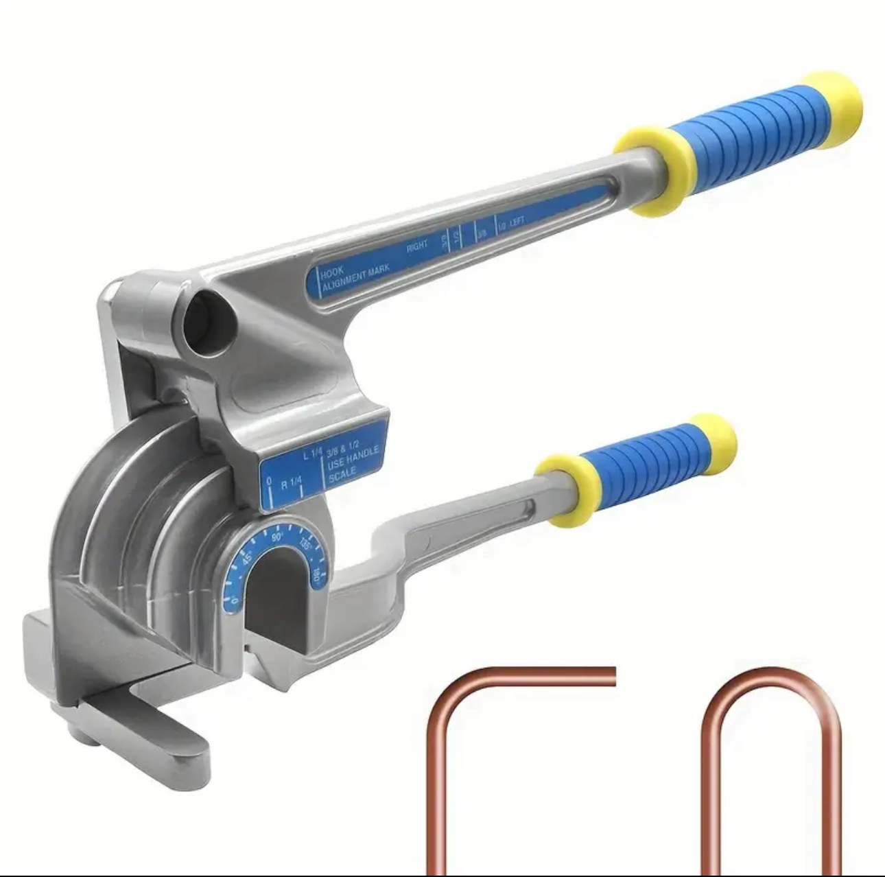 Buigtang 3 maten 1/4-3/8-1/2 buigen tot 180 graden