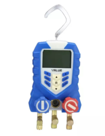 Value Digitale Manifold manometer set