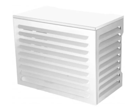Airco en warmtepomp omkasting small RAL9010 Wit