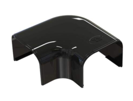 Tecnosystemi Optima platte bocht verstelbaar 80°-140° CPS102 Zwart RAL9005