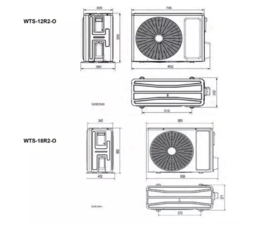 Tosot CONSOLE by GREE Inverter airco R32 3,5 kW set