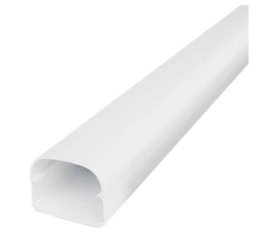 Tecnosystemi Optima leidinggoot wit maten 74, 62, 102 mm
