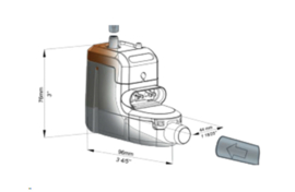 Sauermann Mini monoblock condenswaterpomp 20l/h