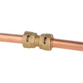 Flexflair connector OD 3/8"-3/8"  doorverbind snelkoppeling