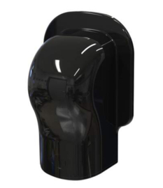 Tecnosystemi Optima afdek/eindkap TC135 Zwart RAL9005 per 4 st