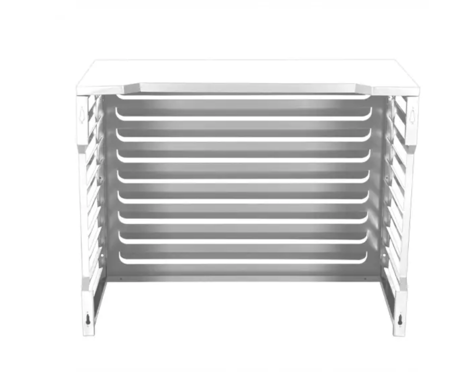 Airco en warmtepomp omkasting medium RAL9010 Wit, 1100 x 850 x 600 mm