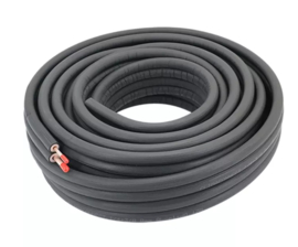 Climaconnect Duo geisoleerde koelleiding 1/4-3/8 rol 20 meter