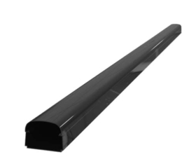Tecnosystemi Optima leidinggoot zwart maten 74, 102, 135 mm