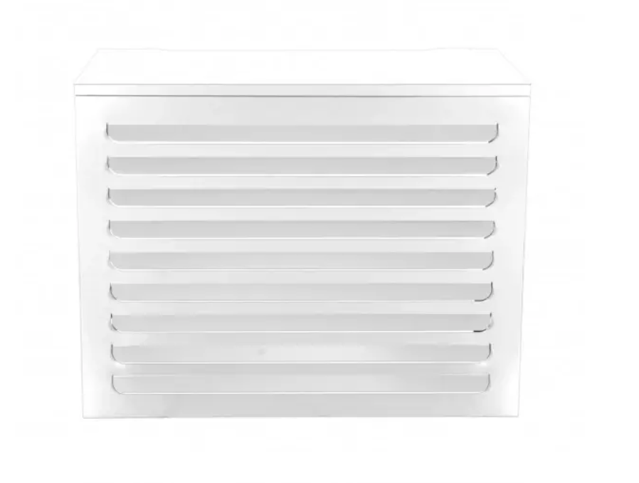 Airco en warmtepomp omkasting medium RAL9010 Wit, 1100 x 850 x 600 mm