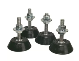 Vibratiedempers voor buitenunits set van 4 stuks