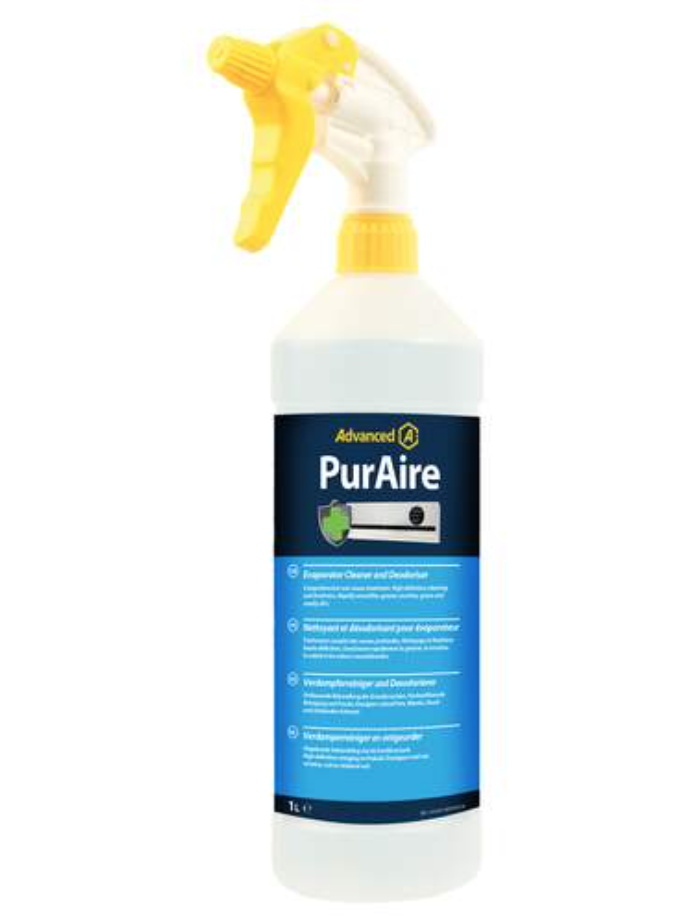 Advanced PurAire verdamper reiniger in sprayfles van 1 liter