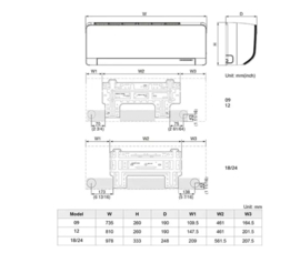 Tosot COSMO by GREE Inverter airco R32 4,6 kW set