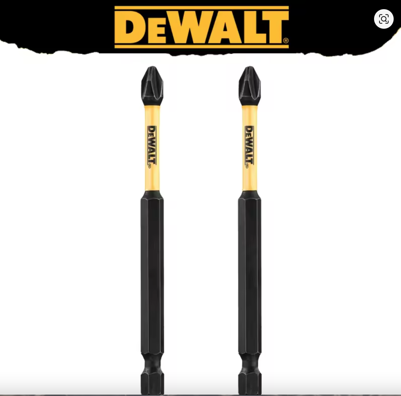 DeWALT - Bitset  PH2,   2 stuks 89mm