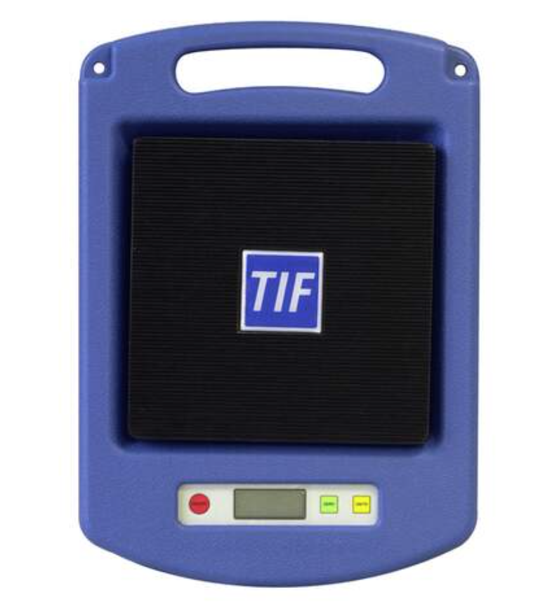 TIF 9030E weegschaal max. 100 kg op 10 gram nauwkeurig incl. nylon schoudertas