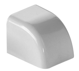 Canalplast afdek/eindkap TP70 Zuiverwit RAL9010