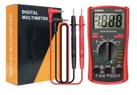 Multimeter inclusief beschermkap en testsnoer