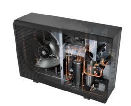 LG Therma-V Monobloc S warmtepomp R32 1 fase 9,0 kW