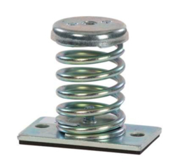 Universeel trillingsdemper metalen AM-75 M veervoet 30-75kg M8