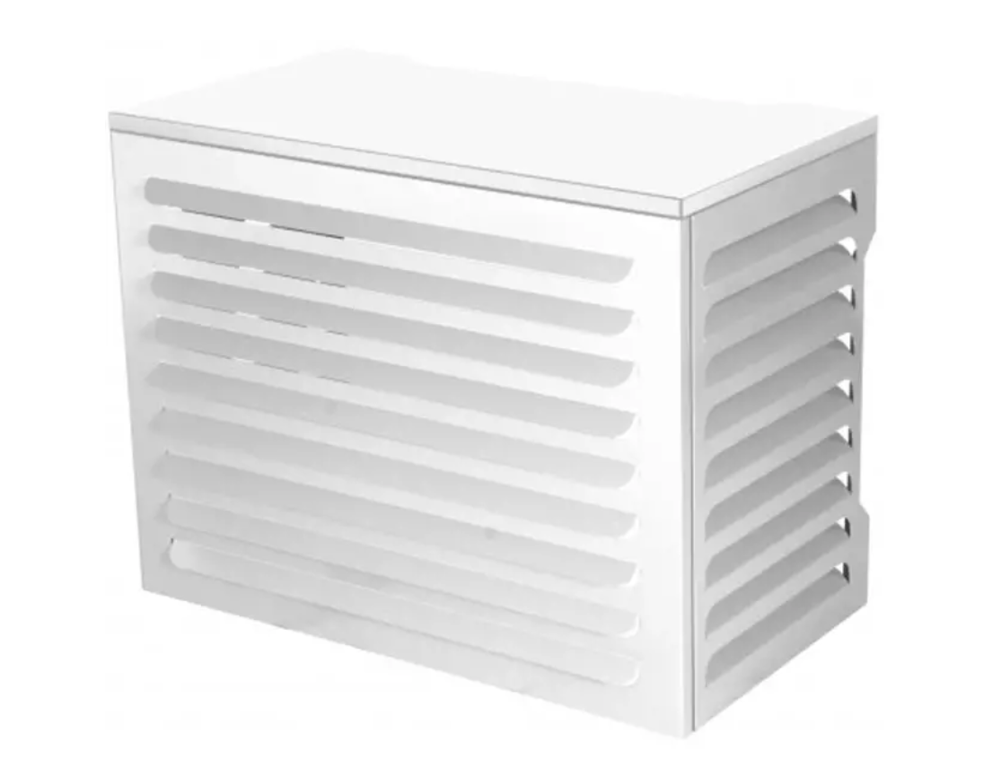 Airco en warmtepomp omkasting medium RAL9010 Wit, 1100 x 850 x 600 mm