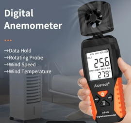 Anemometer, Windsnelheidsmeter Digitale