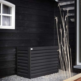 Evolar Evo-cover omkasting Medium zwart aluminium gepoedercoat 800 x 1100 x 550 mm