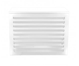 Airco en warmtepomp omkasting small RAL9010 Wit