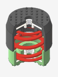 Vibratiekit Trillingsveren voor Airco buitenunit met een gewicht van 70 t/m 120 Kg