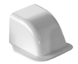 Canalplast muur afdekkap CM70 Zuiverwit RAL9010