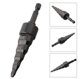 Optromp bit 5 maten , maten  3/4 ,  5/8 ,  1/2 ,  3/8 ,  1/4