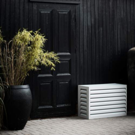 Evolar Evo-cover omkasting Small wit aluminium gepoedercoat 700 x 1000 x 500 mm