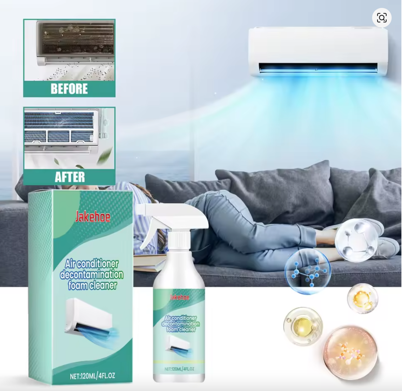 Airconditioner Schuimreiniger 120 ML