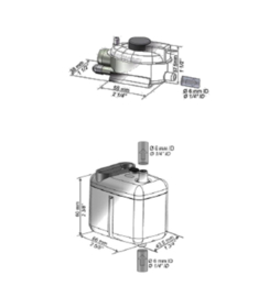 Sauermann Mini condenswaterpomp 10l/h