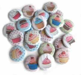 Buttons Vintage Cupcakes