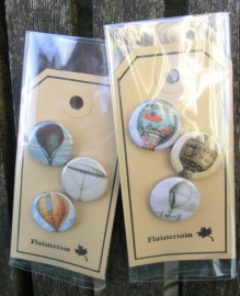 Buttons Vintage Airballoons