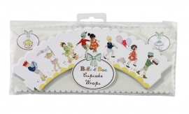 Belle & Boo cupcake wraps