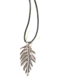 Leren ketting Leaf