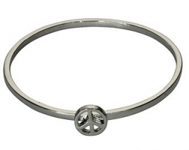 Armband Peace - zilver