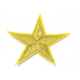 Patch Star - goud/geel